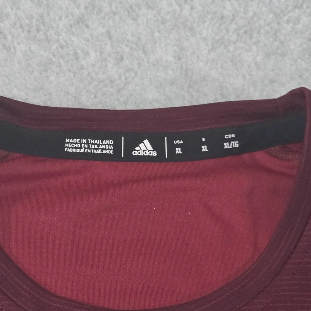 Adidas Texas AM Aggies Shirt Mens XL Maroon Climalite Football Team Issued